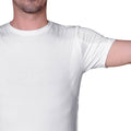 Men's Back Moisture-Wicking Clothing for Back Sweating (Crew Neck)