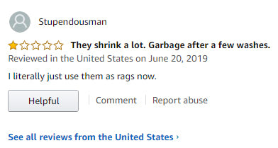 Amazon review
