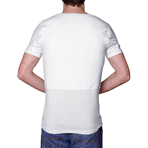 Men's Back Moisture-Wicking Clothing V-Neck