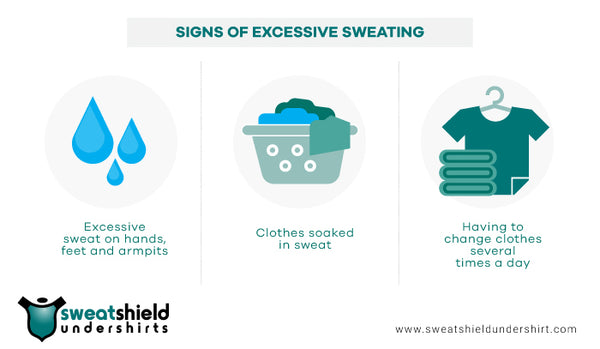Signs of Excessive Sweating